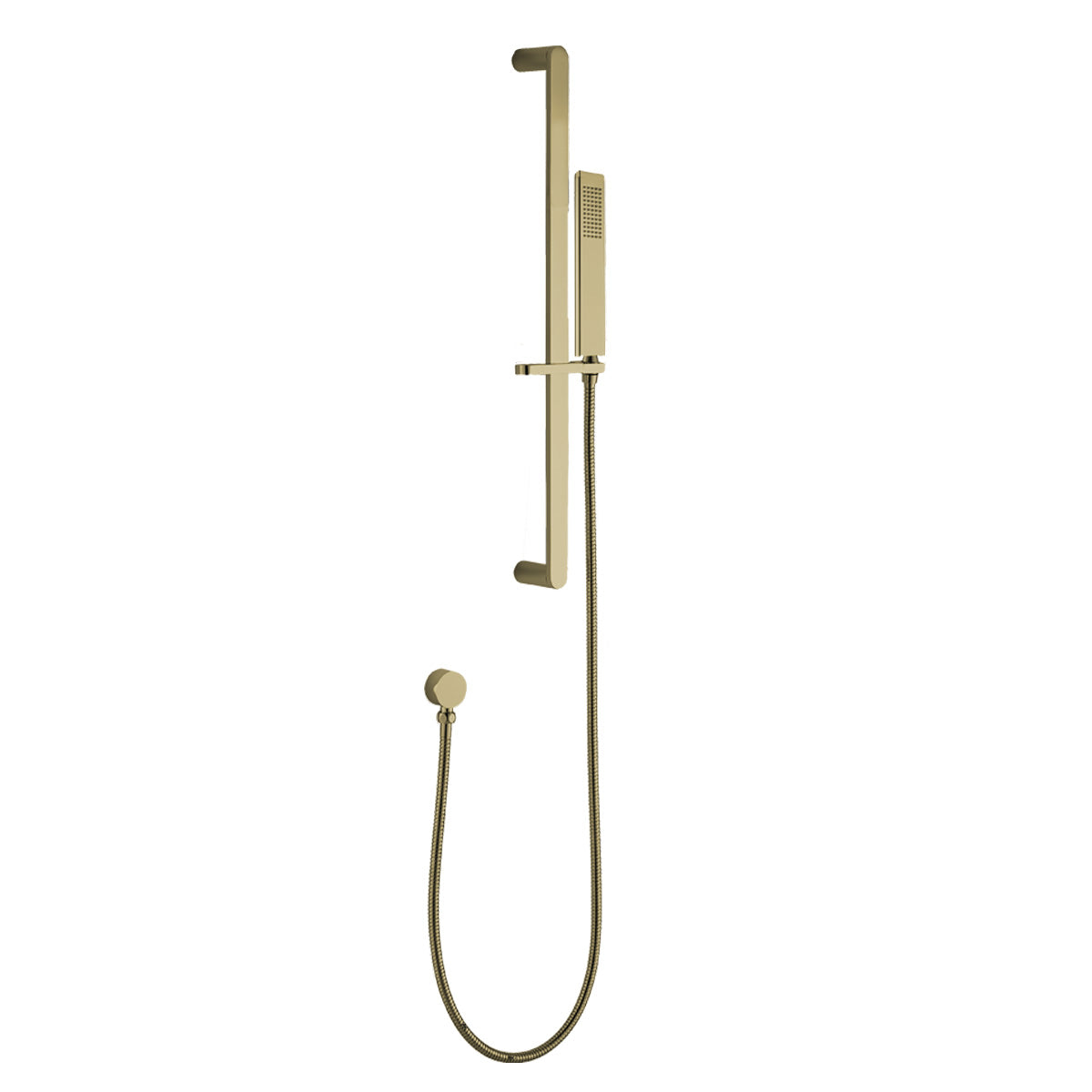 Showering | Square Slide Rail Shower Set