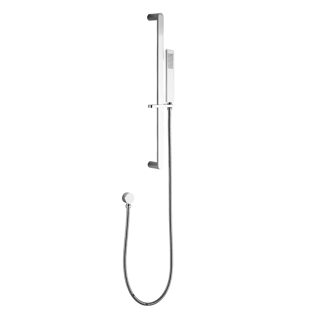Showering | Square Slide Rail Shower Set