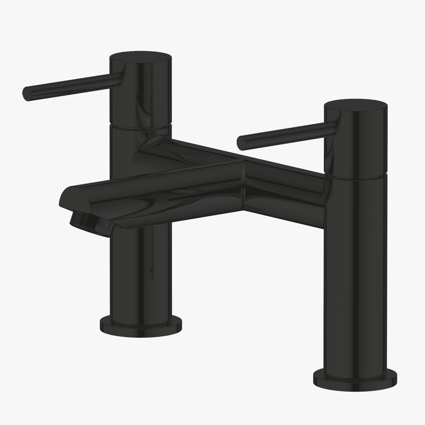 Vienna Smooth | 2 Hole Deck Mounted Bath Filler