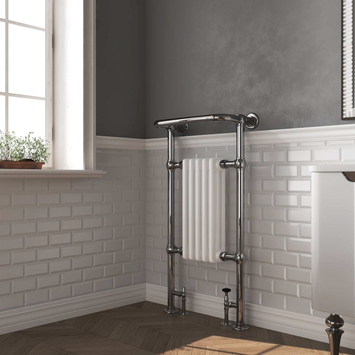 The Albert | Traditional Towel Rail Radiator