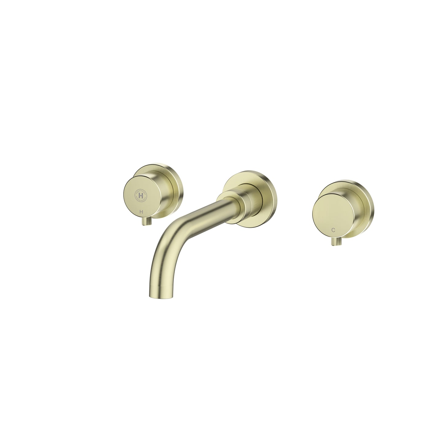 Elysha | 3 Hole Wall Mounted Bath Mixer