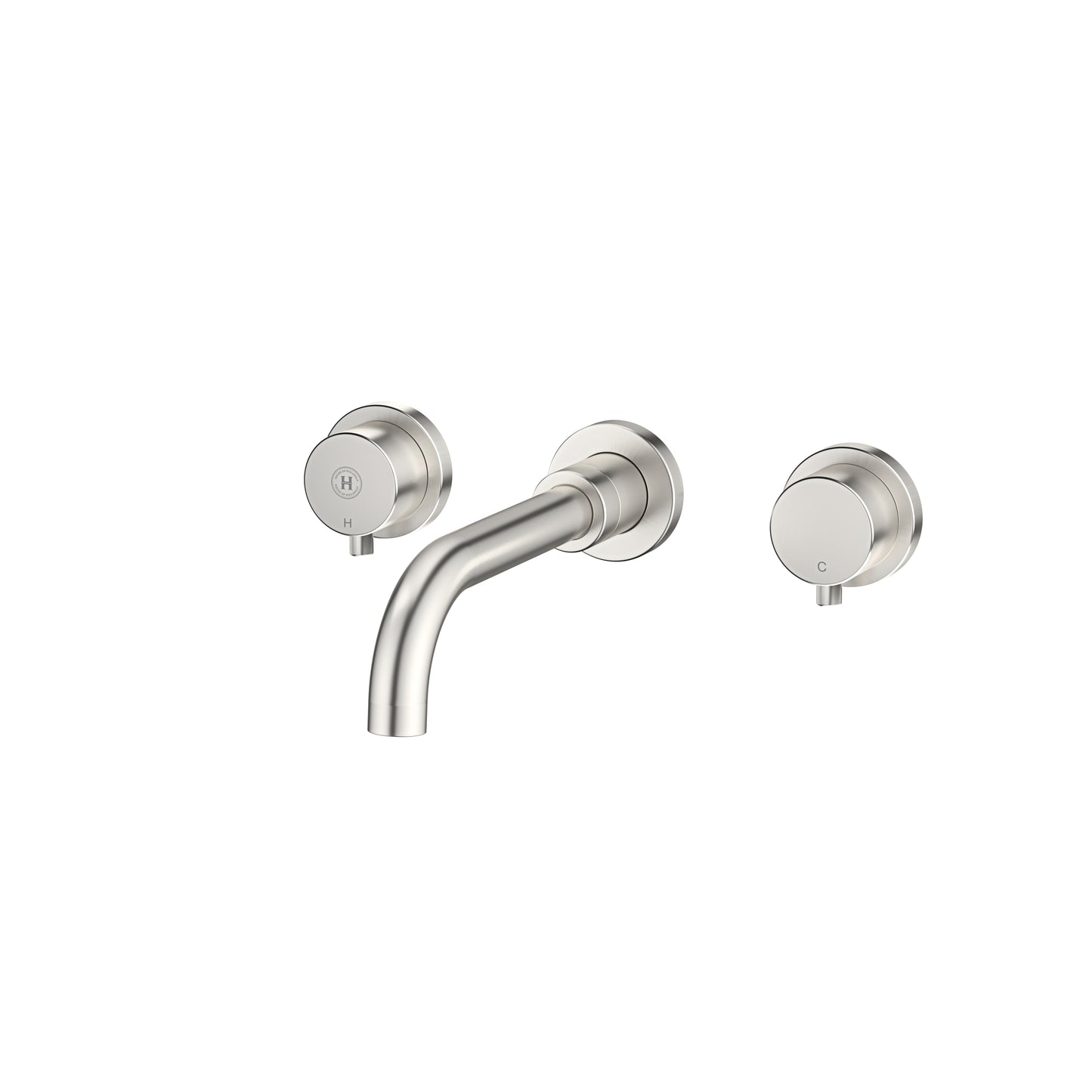 Elysha | 3 Hole Wall Mounted Basin Mixer