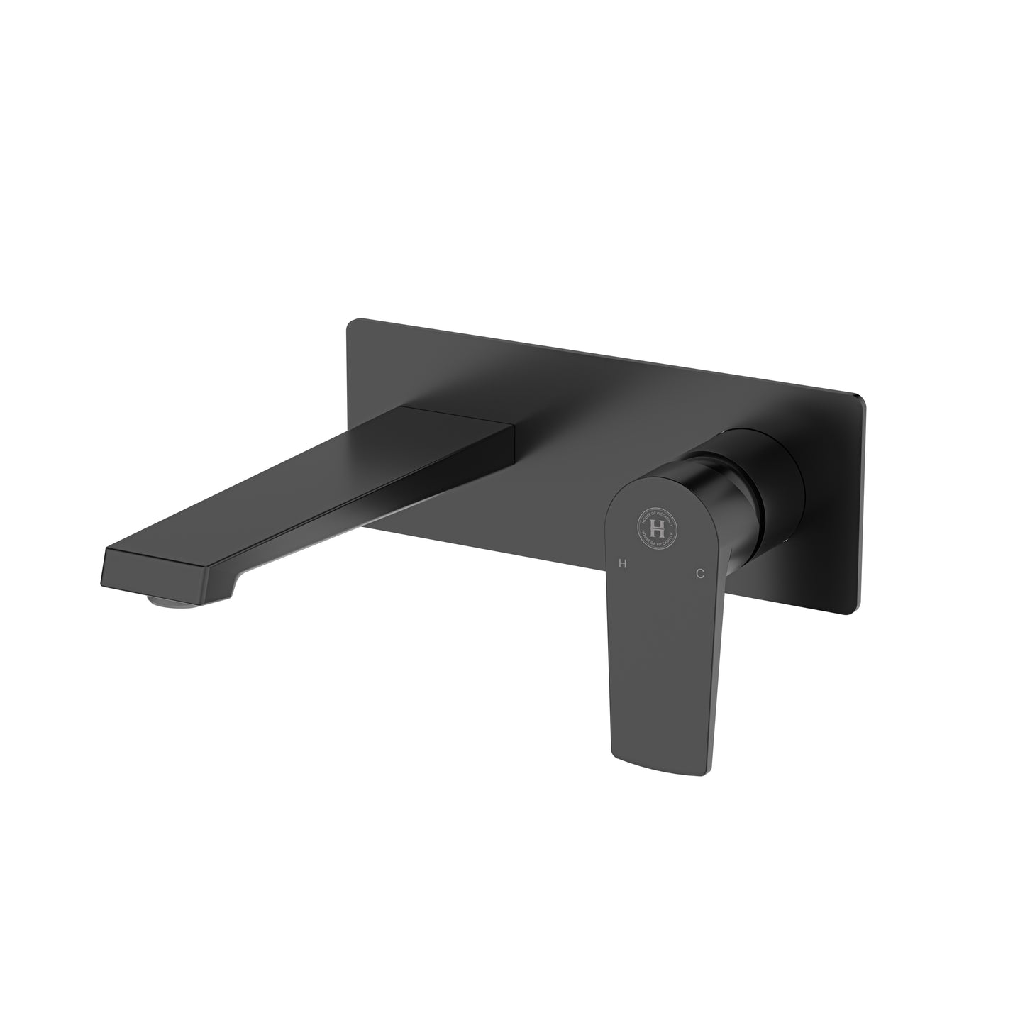 Jasper | 2 Hole Wall Mounted Basin Mixer with Back Plate