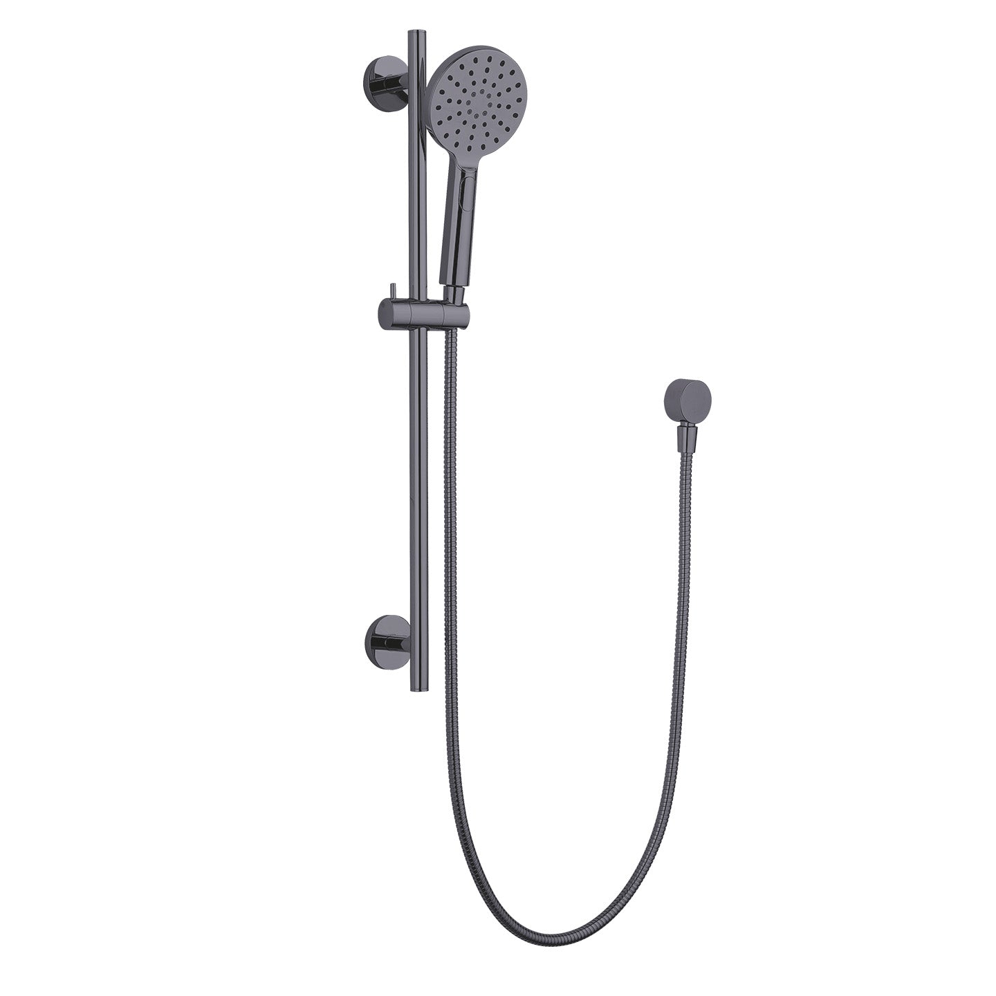 Showering | Round Slide Rail Shower Set (Rain Style Head)