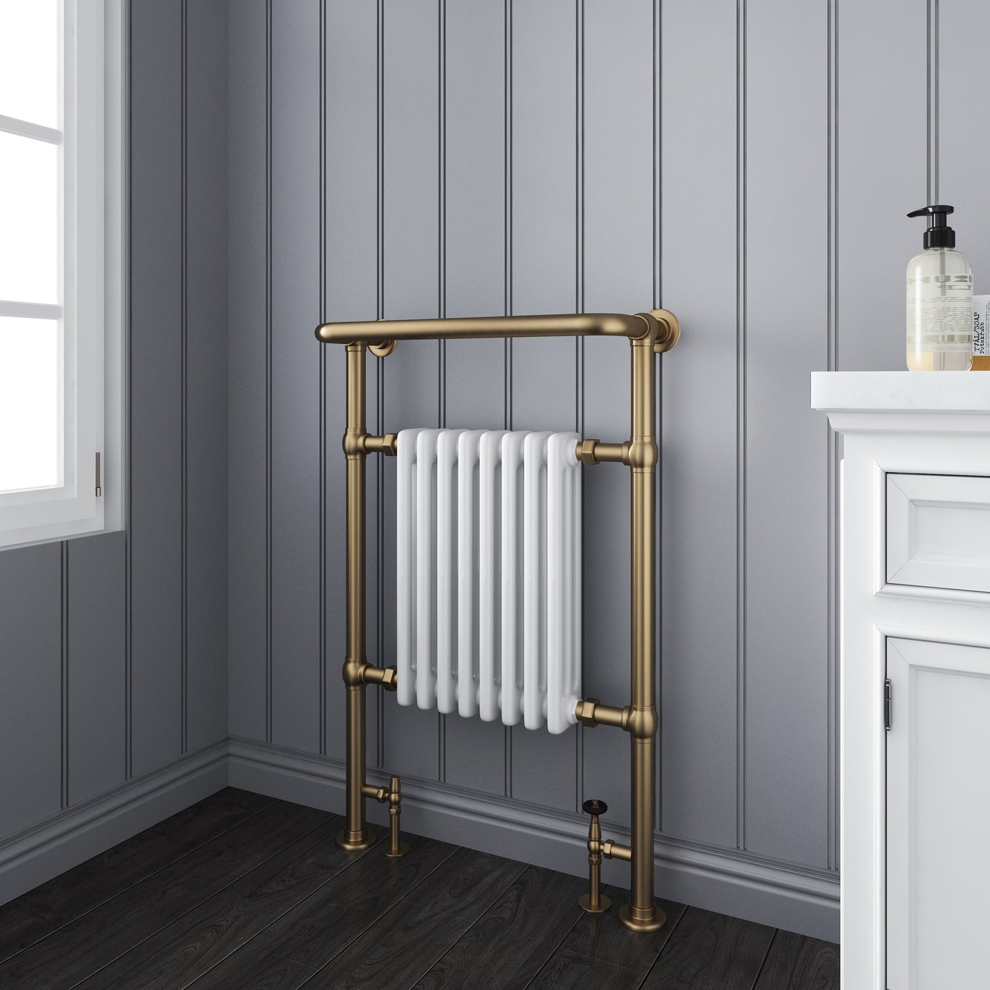 The Iris | Traditional Towel Rail Radiator