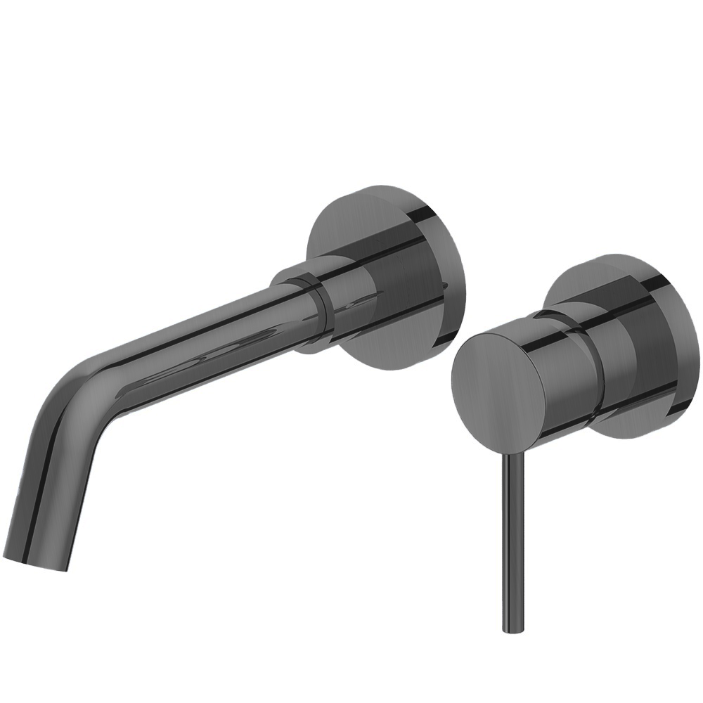 Vienna Smooth | Wall Mounted Basin Mixer with Lever