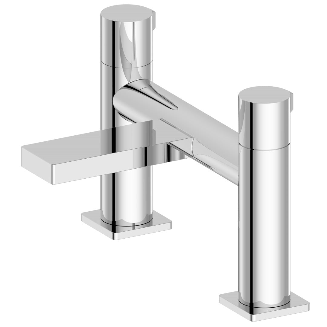 Penelope | 2 Hole Deck Mounted Bath Mixer