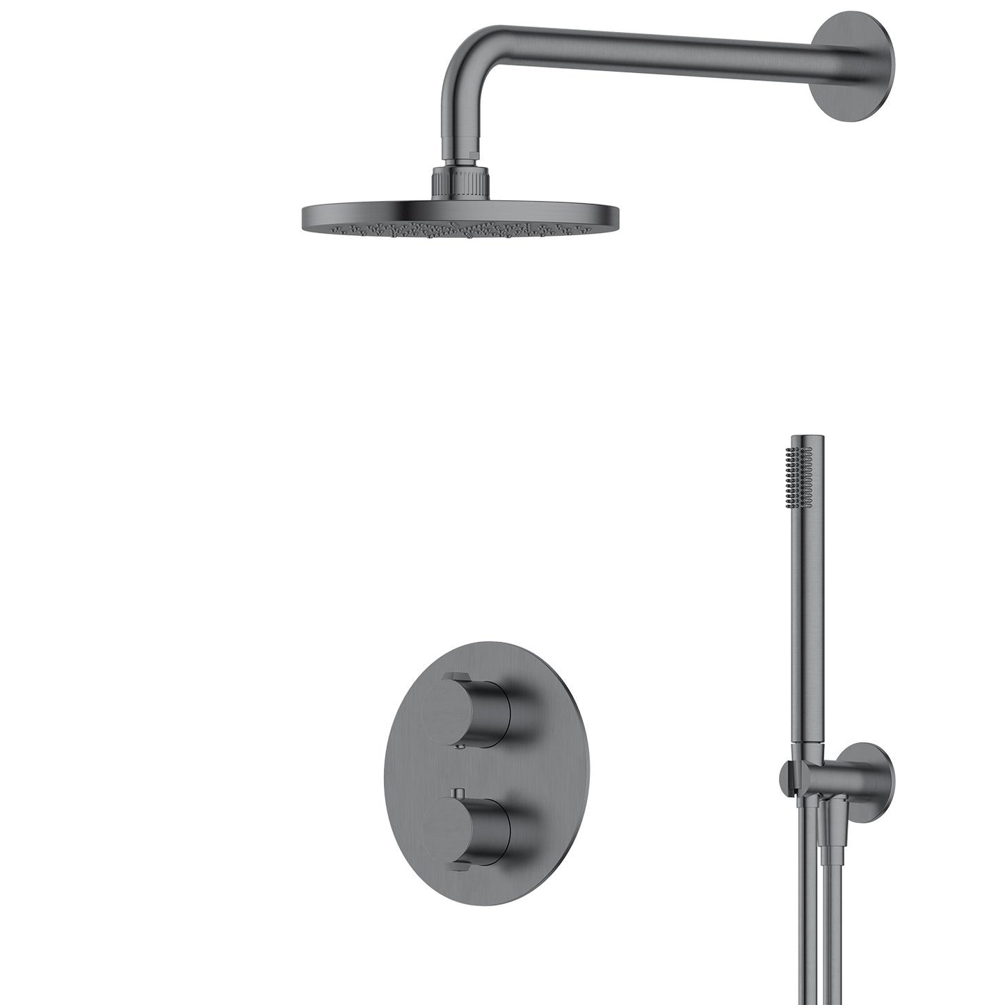 Vienna | 2-Way Valve Wall Arm Hand Shower Set