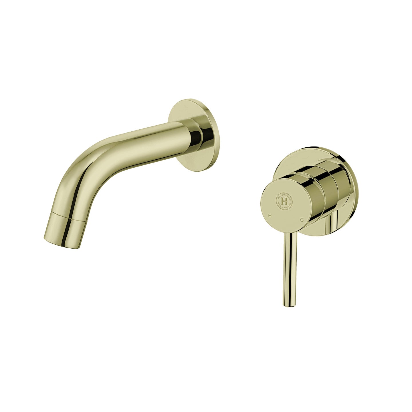 Elysha | Wall Mounted Basin Mixer Short Projection