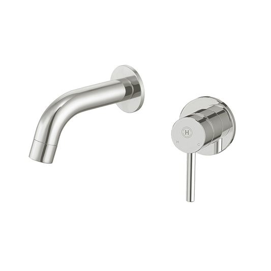 The Sienna | 2 Hole Wall Mounted Basin Mixer Short Projection