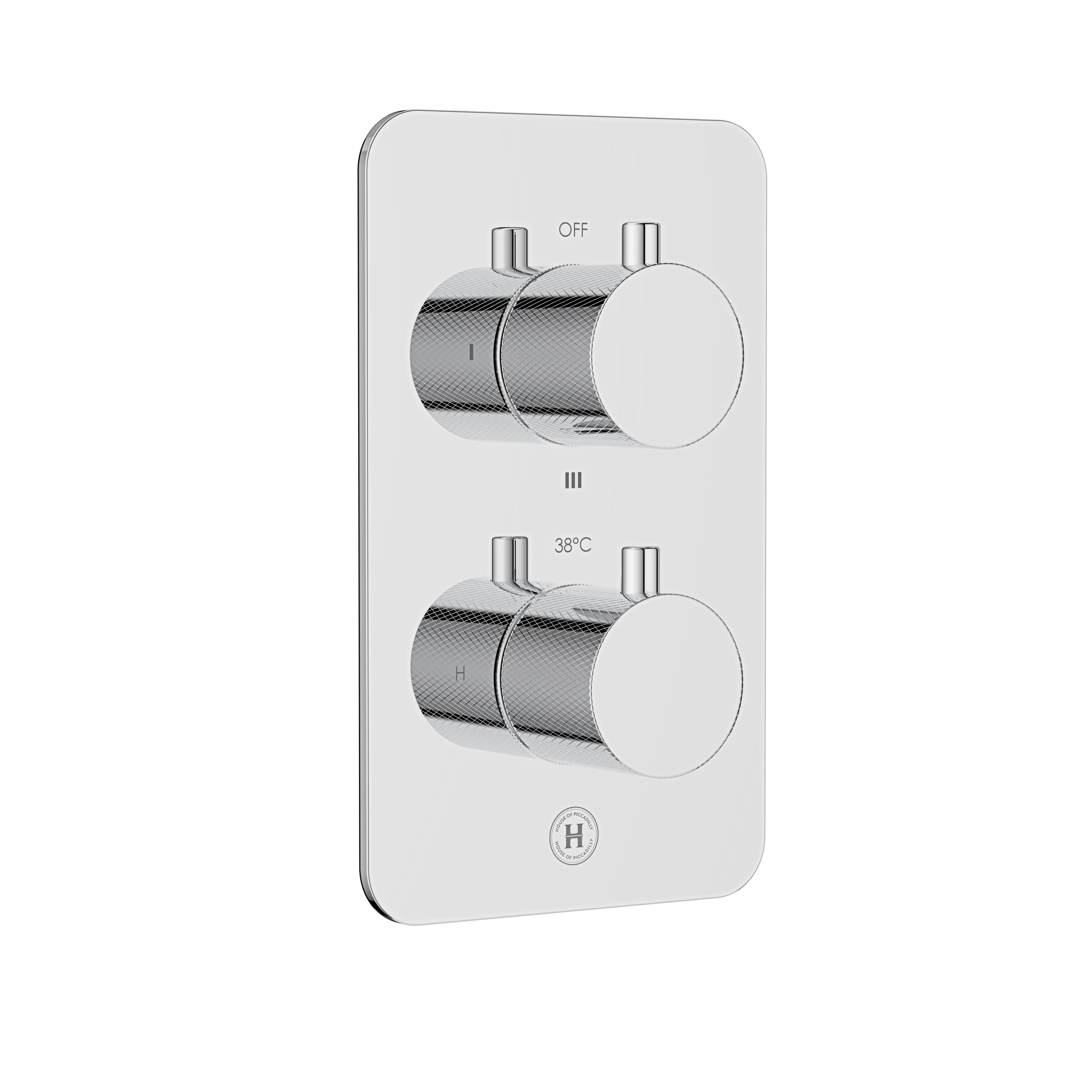 Showering | Two/Three-way Concealed Thermostatic Square Shower Valve w ...