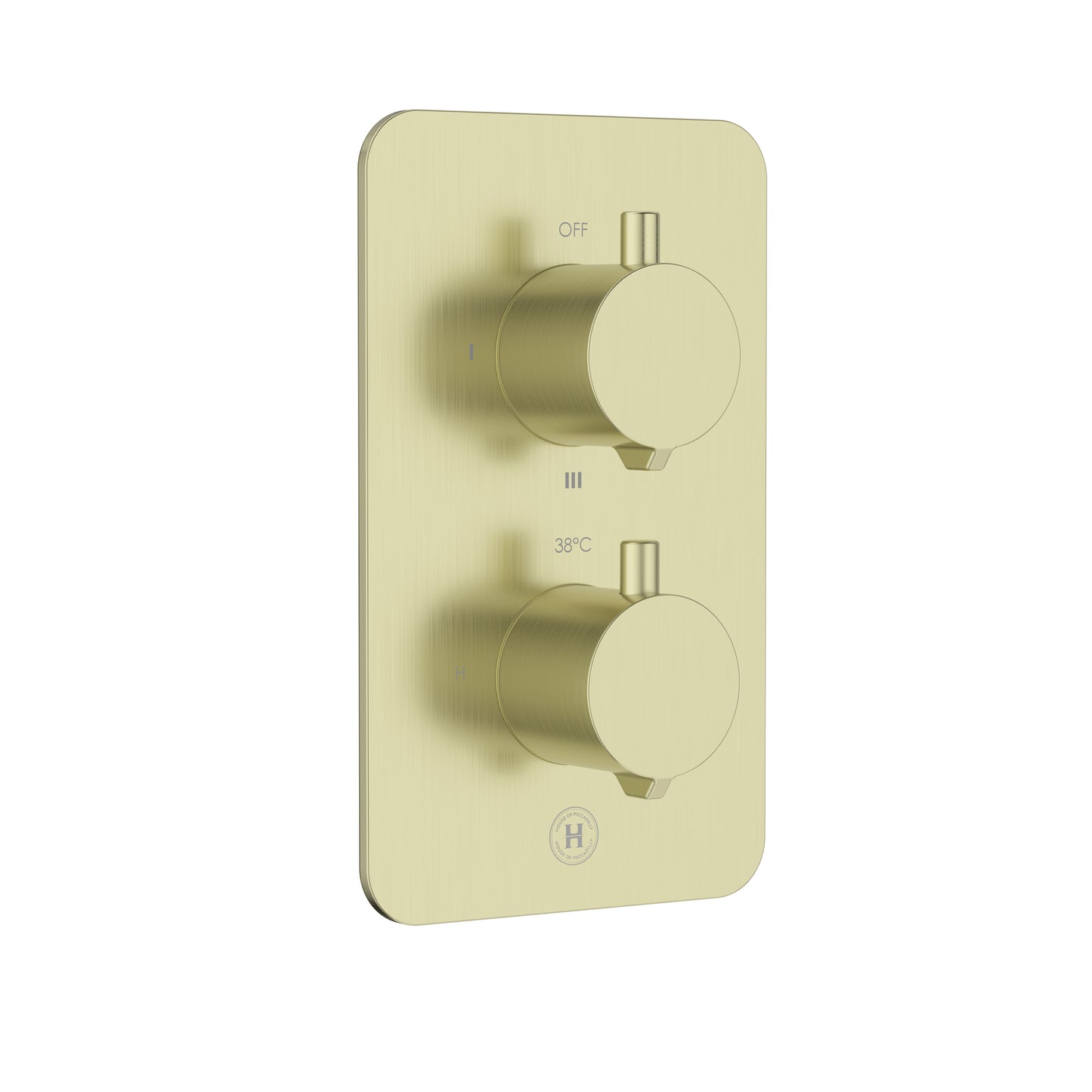 Showering | Two/Three-way Concealed Thermostatic Square Shower Valve