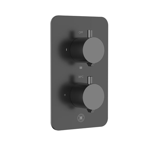 Showering | Two/Three-way Concealed Thermostatic Square Shower Valve