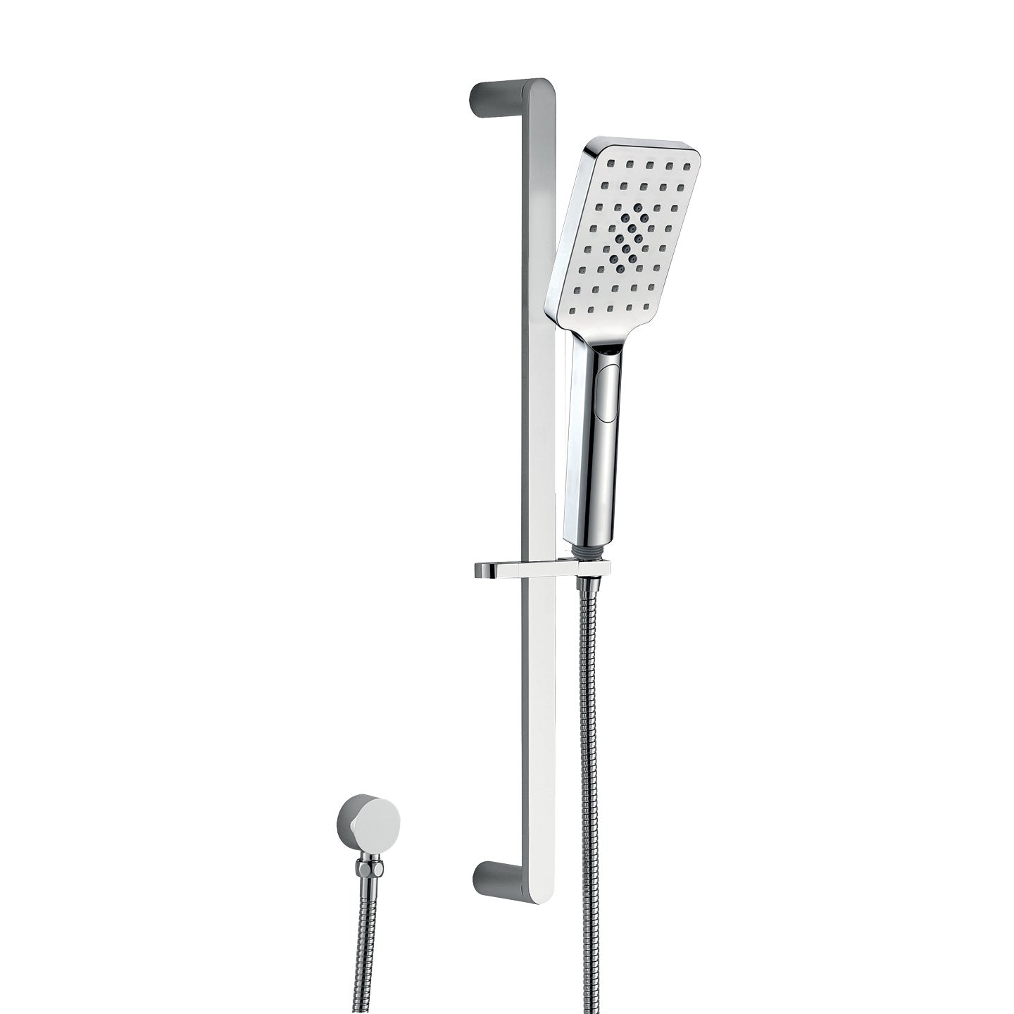 Showering | Square Slide Rail Shower Set (Square Style Head)
