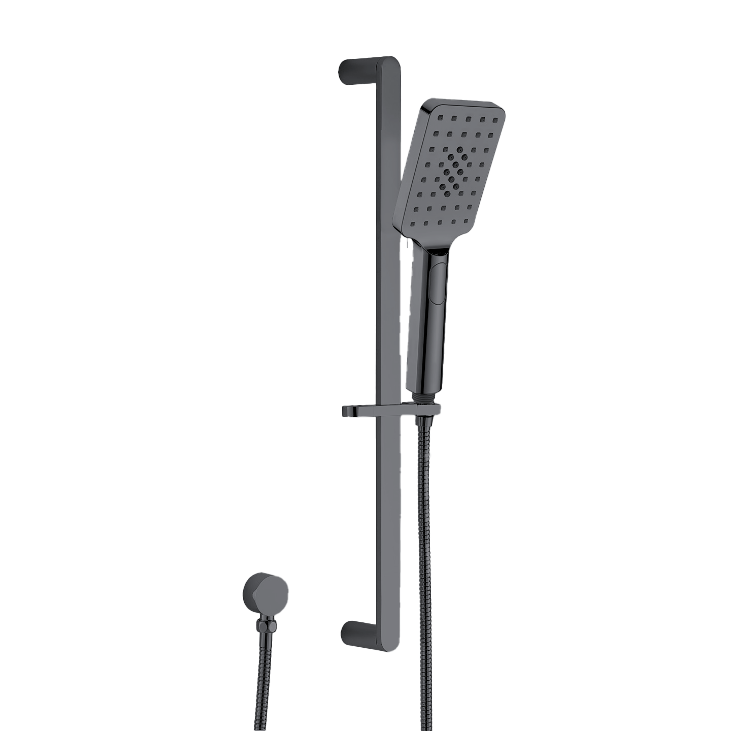 Showering | Square Slide Rail Shower Set (Square Style Head)