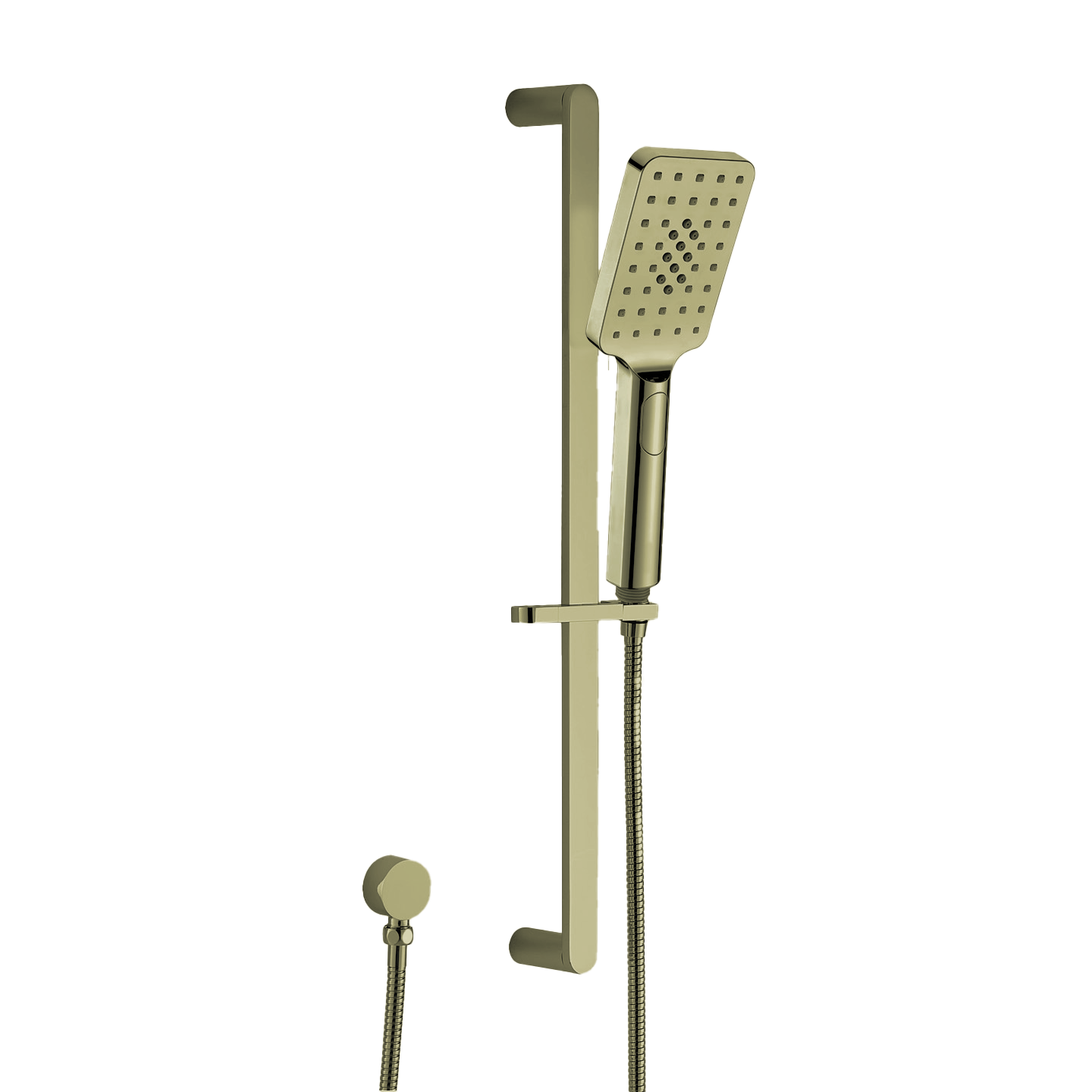 Showering | Square Slide Rail Shower Set (Square Style Head)