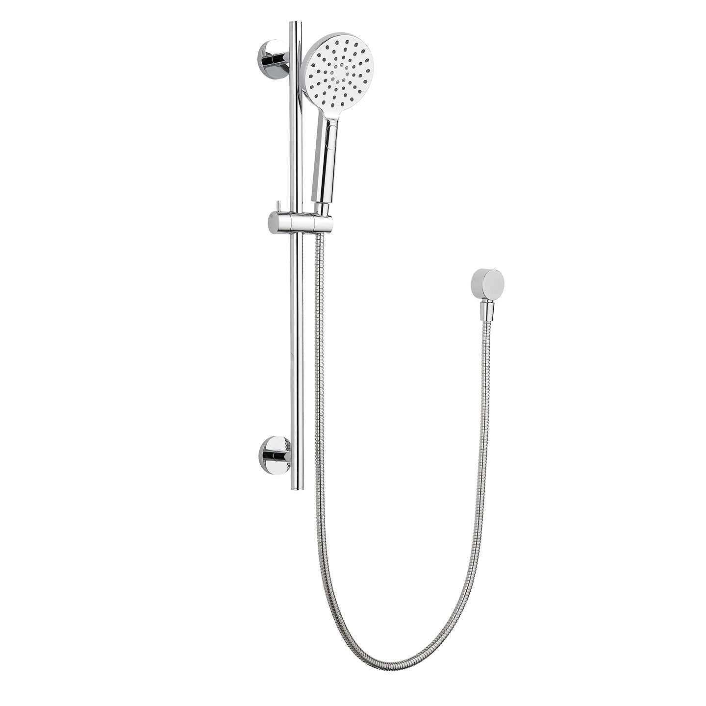 Showering | Round Slide Rail Shower Set (Rain Style Head)