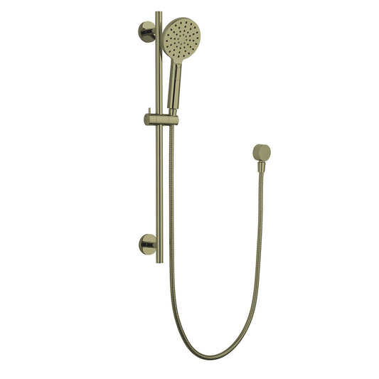 Showering | Round Slide Rail Shower Set (Rain Style Head)