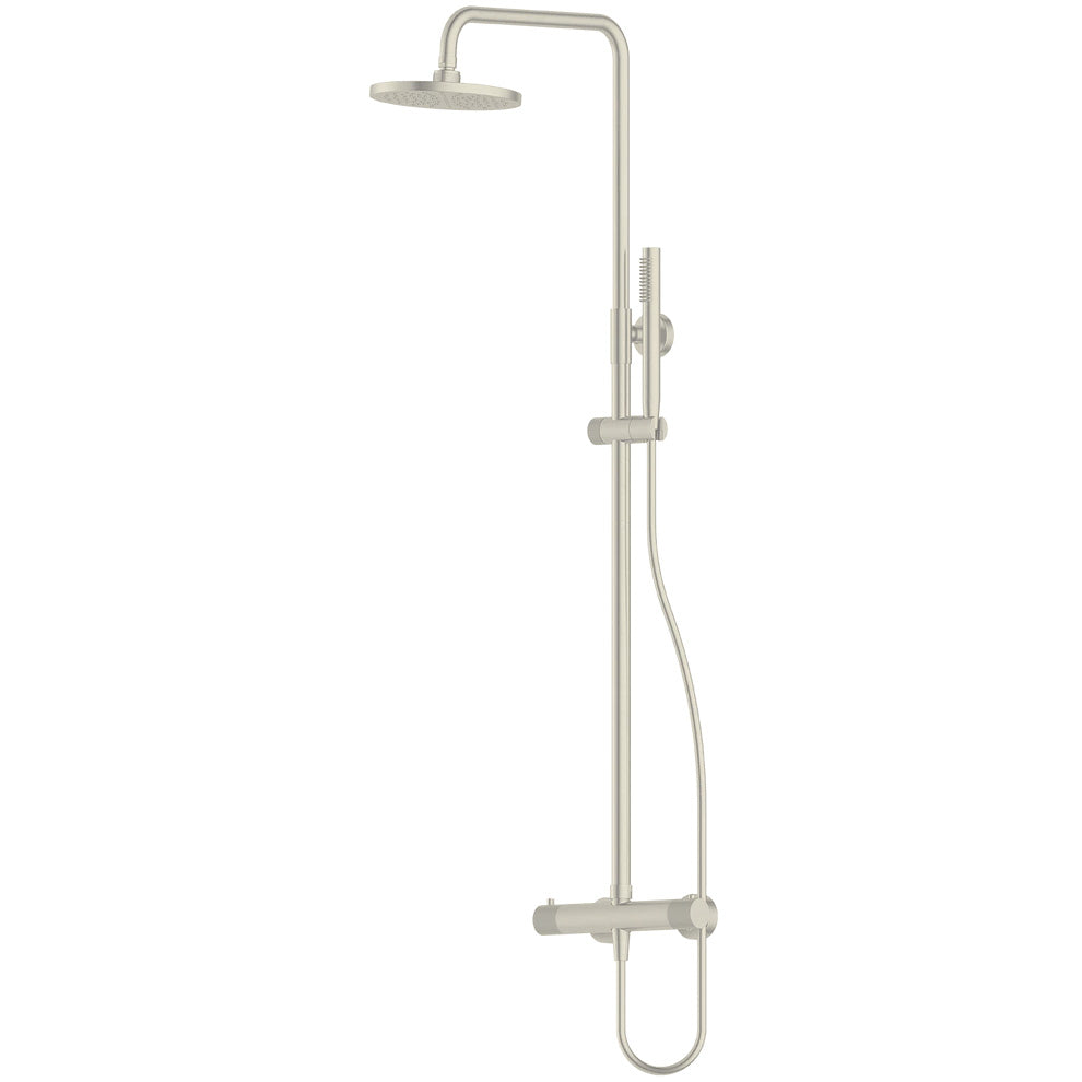 Elysha | Thermostatic Column Shower and Sliding Pencil Handshower