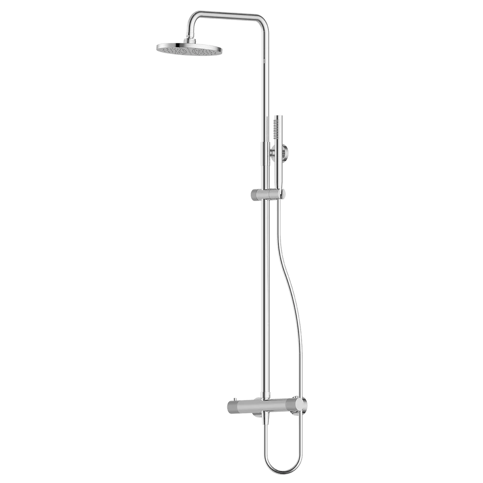 Elysha | Thermostatic Column Shower and Sliding Pencil Handshower