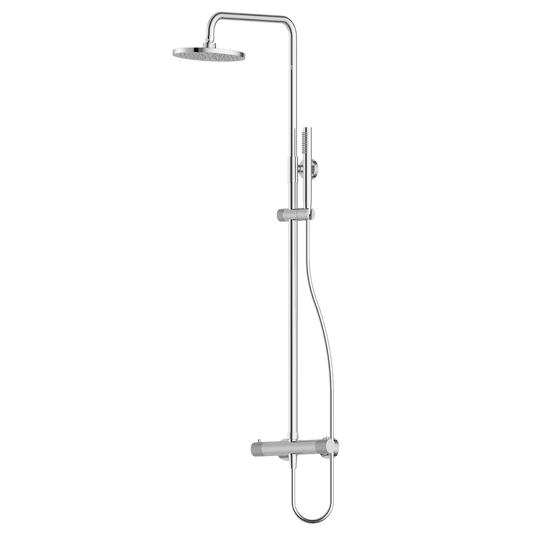 Elysha | Thermostatic Column Shower and Sliding Pencil Handshower