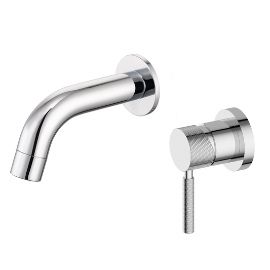 Vienna | Wall Mounted Short Projection Basin Mixer with Lever