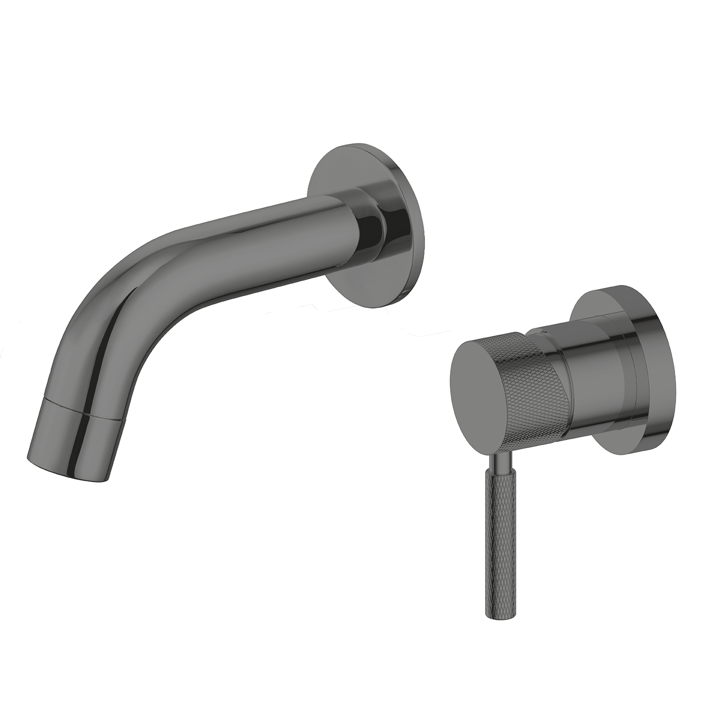 Vienna | Wall Mounted Short Projection Basin Mixer with Lever