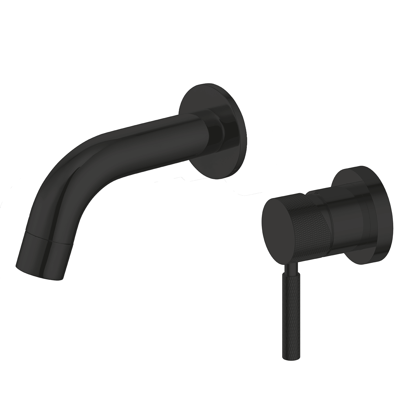 Vienna | Wall Mounted Short Projection Basin Mixer with Lever