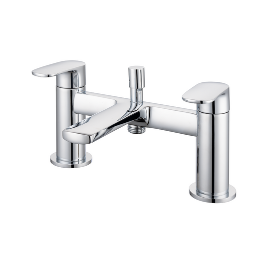 The Harley | 2 Hole Deck Mounted Bath Filler with Hand Shower