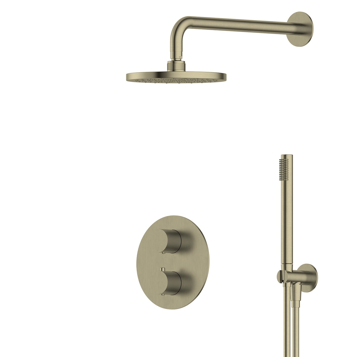 Vienna | 2-Way Valve Wall Arm Hand Shower Set