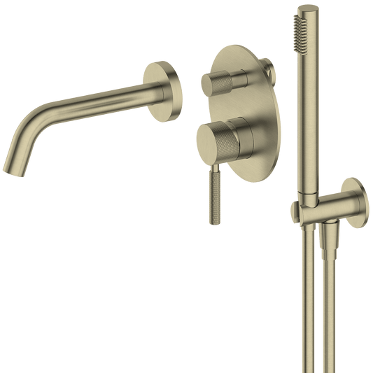 Vienna | Wall Mounted Bath Mixer with Hand Shower