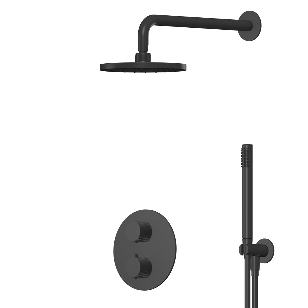 Vienna | 2-Way Valve Wall Arm Hand Shower Set